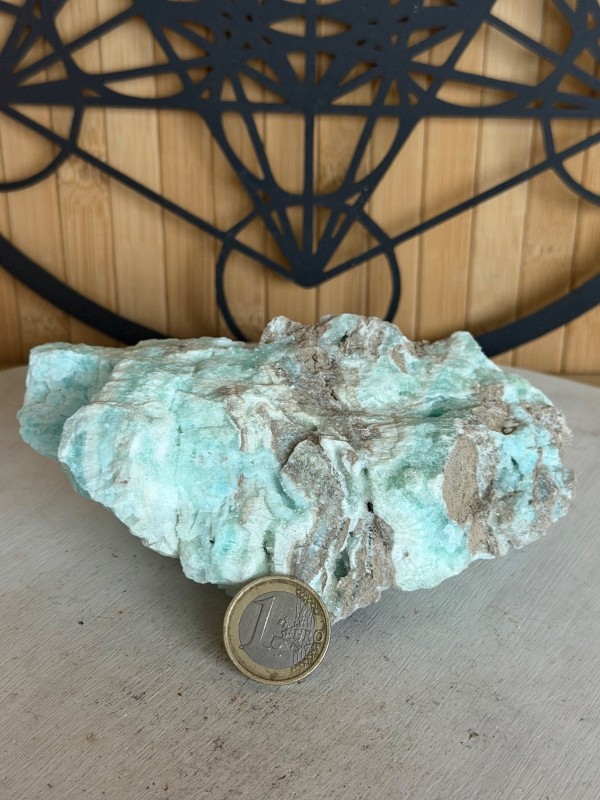 Aragonite bleue brute (0.5kg)