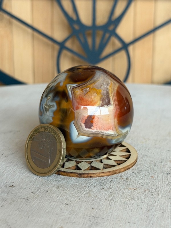 Sphère en cornaline (0.12kg)