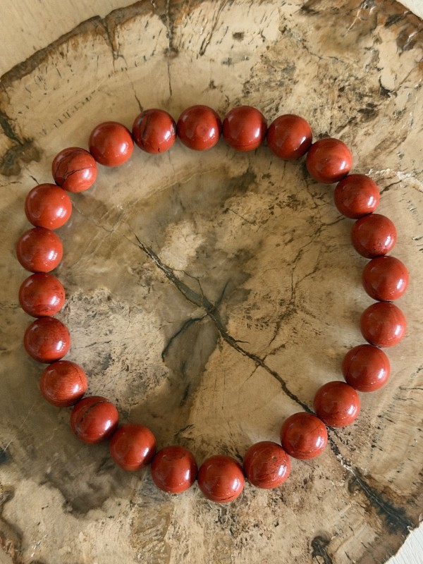 Bracelet en jaspe rouge, Afrique du Sud, 0,2 kg