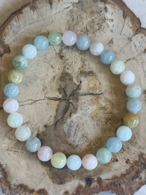 Bracelet en morganite ( béryl), 0,02 kg