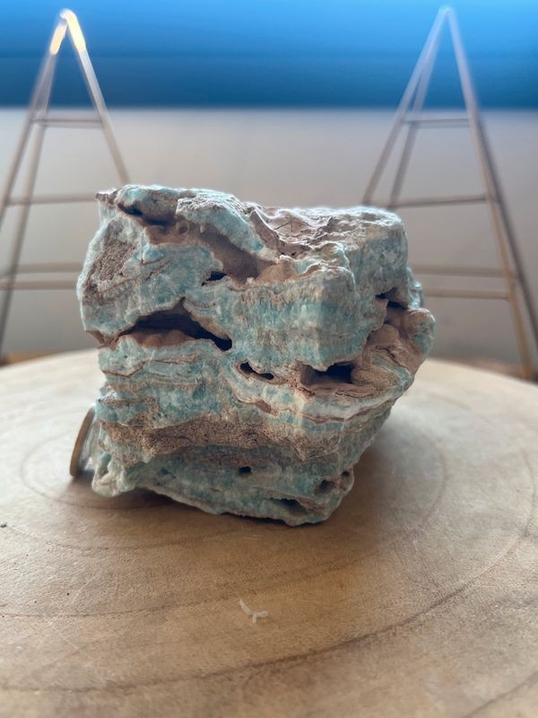 Aragonite bleue (0.824 Kg)