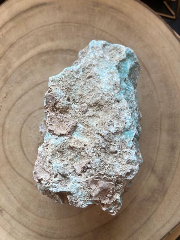 Aragonite bleue (0.824 Kg)