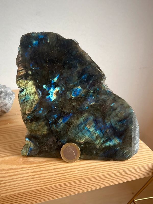 Labradorite une face polie (1,6 Kg)