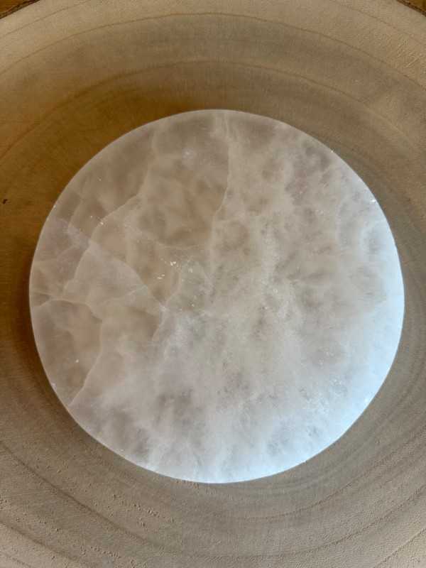 Disque en sélénite (0.62kg)