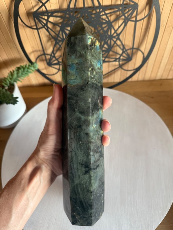 Pointe labradorite (1.7kg)