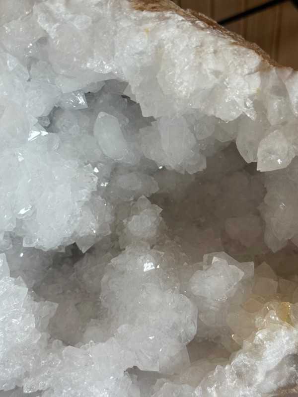 Géode de cristal de roche (4.35kg)