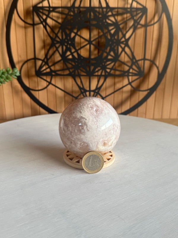 Sphère améthyste rose (0.44kg)