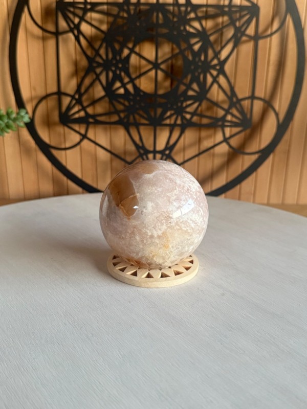 Sphère améthyste rose (0.44kg)