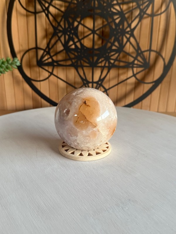 Sphère améthyste rose (0.44kg)