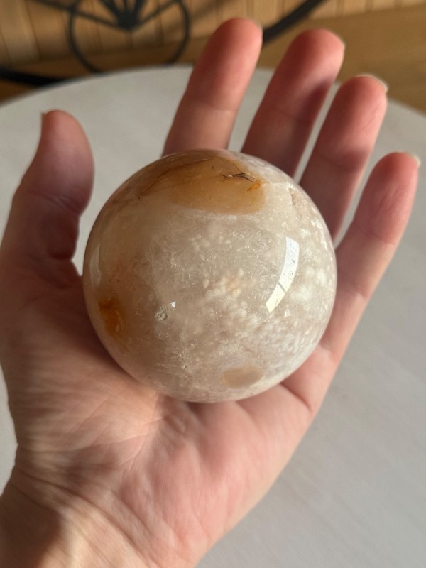 Sphère améthyste rose (0.44kg)