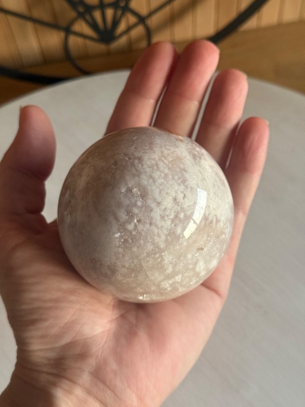 Sphère améthyste rose (0.44kg)