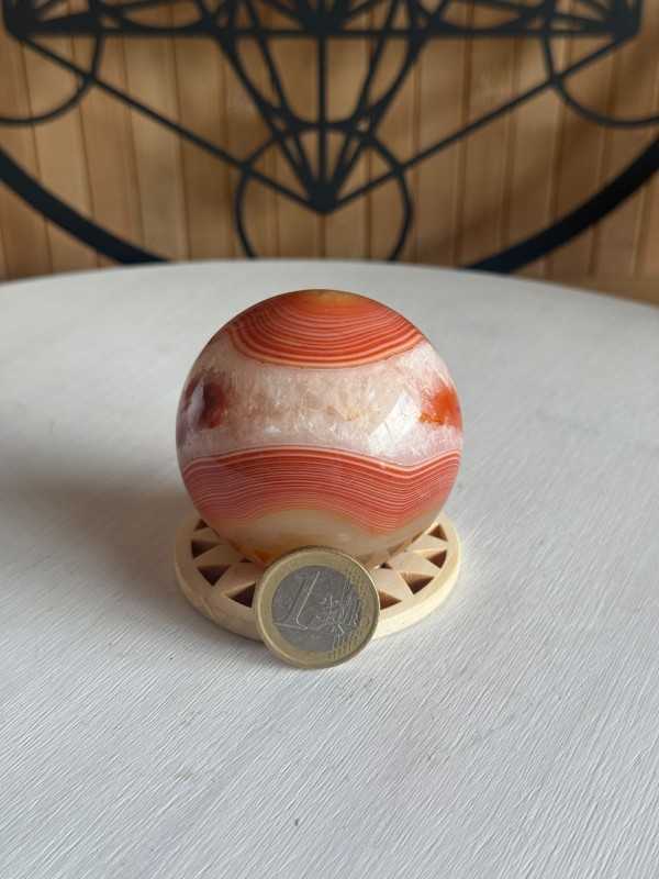 Sphère en cornaline (0.25kg)