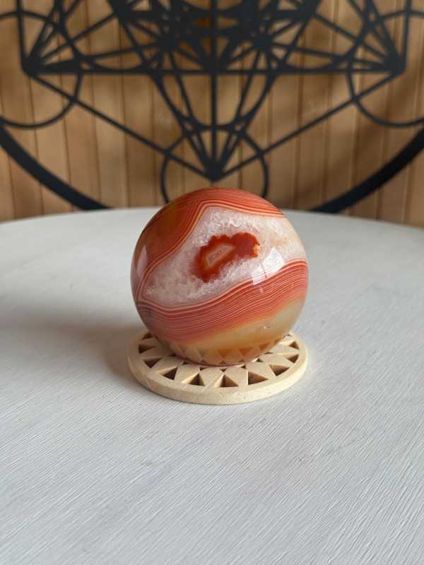 Sphère en cornaline (0.25kg)