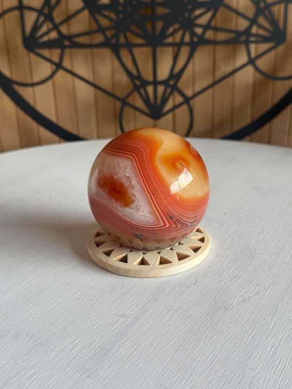Sphère en cornaline (0.25kg)