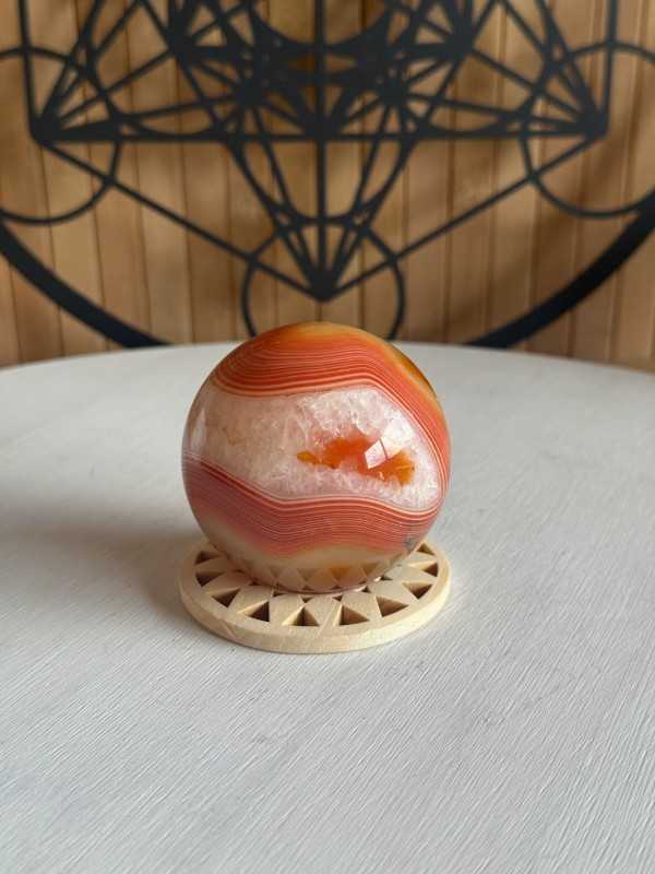 Sphère en cornaline (0.25kg)
