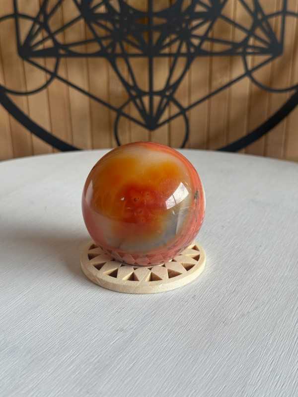 Sphère en cornaline (0.25kg)