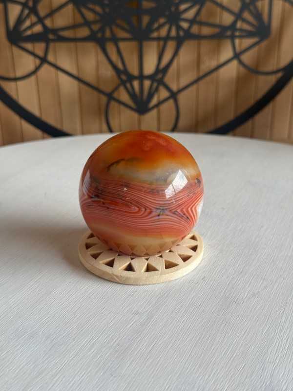 Sphère en cornaline (0.25kg)