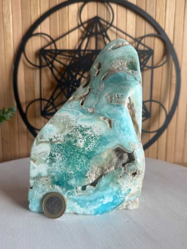 Aragonite bleue (1.07kg)