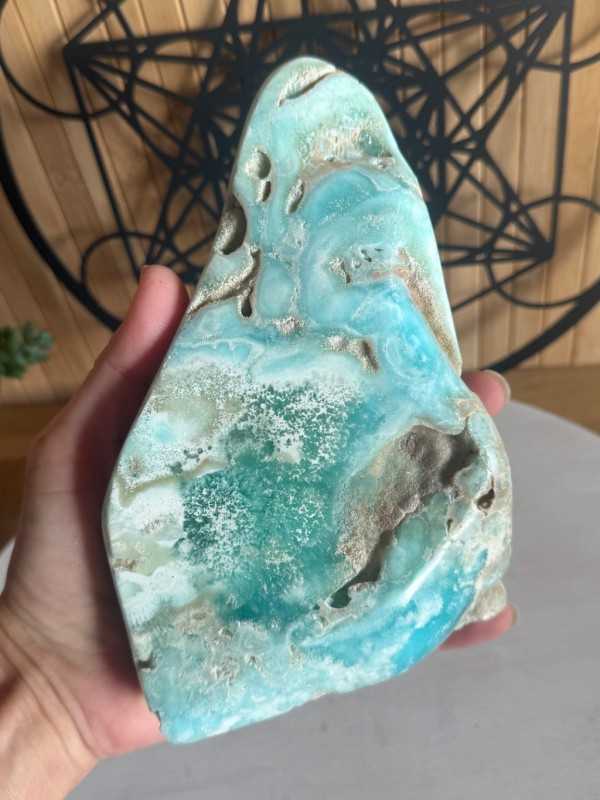 Aragonite bleue (1.07kg)