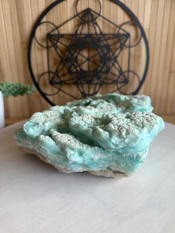 Aragonite bleue (2.93kg)