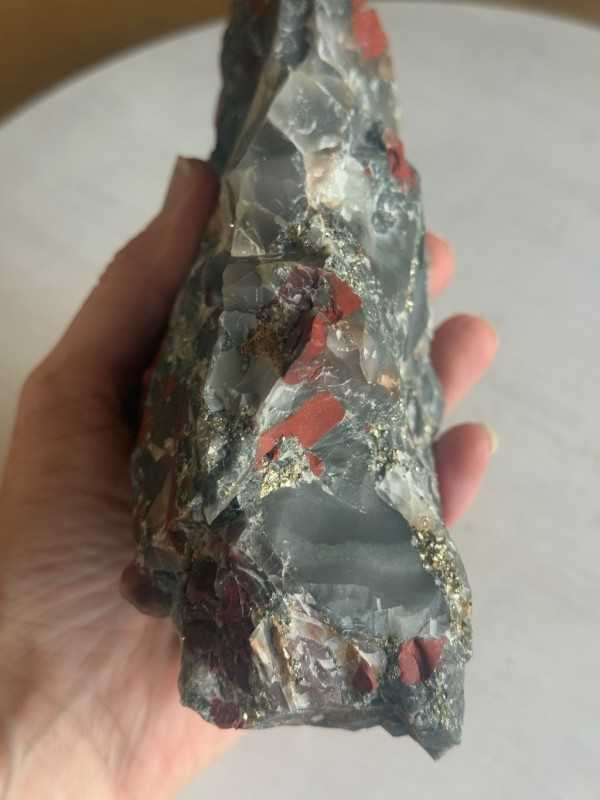 Jaspe héliotrope (1.18kg)