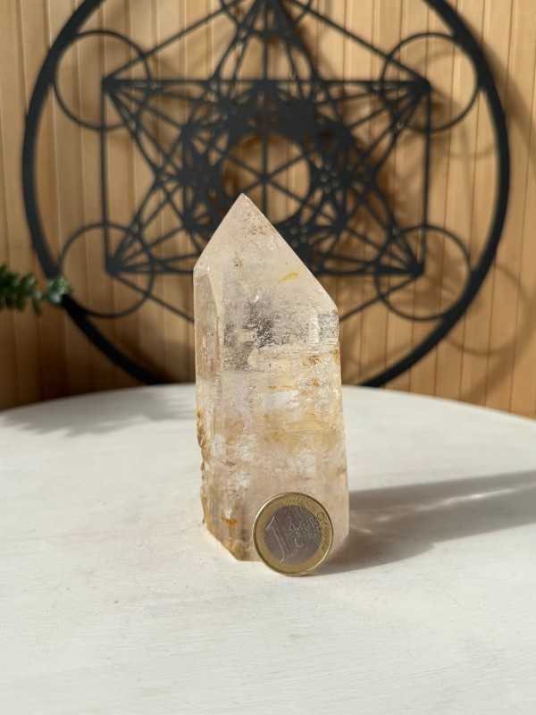 Pointe de quartz à fenêtres (0.275kg)