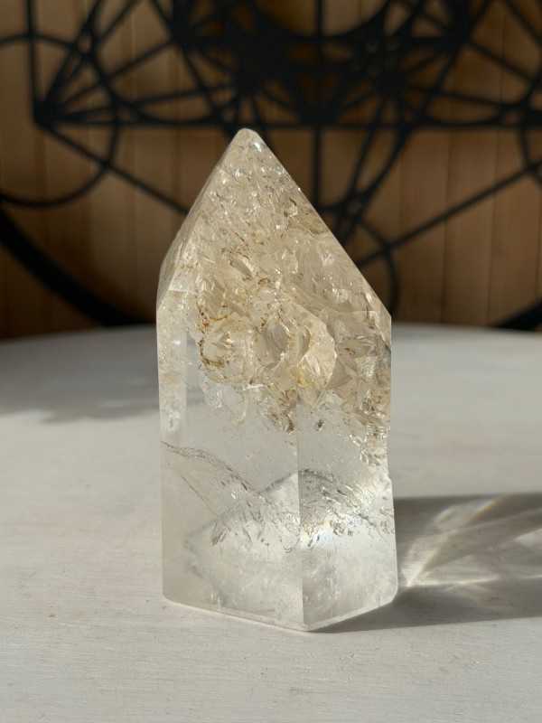 Pointe de quartz à fenêtres (0.262kg)