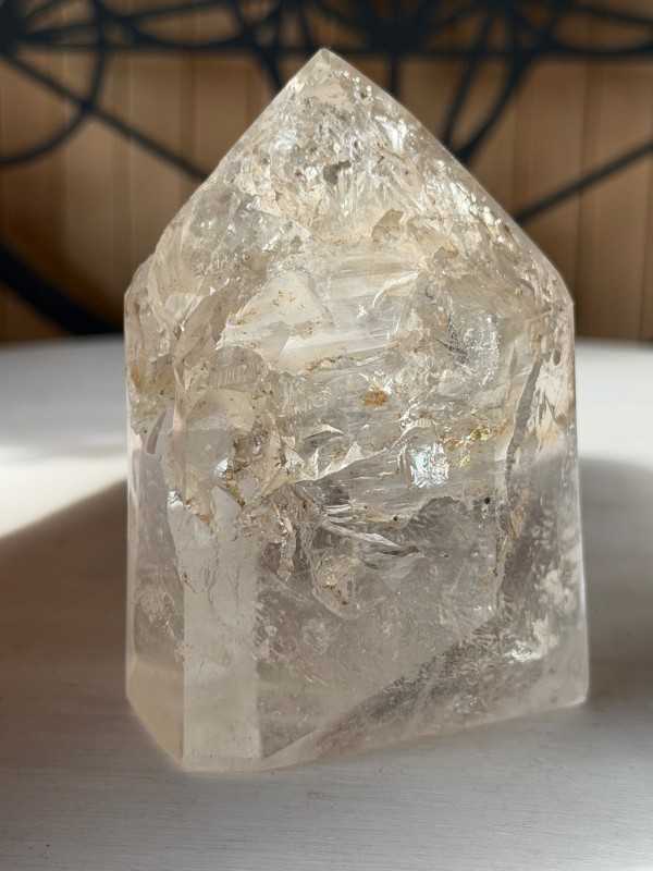 Pointe de quartz à fenêtres (0.262kg)