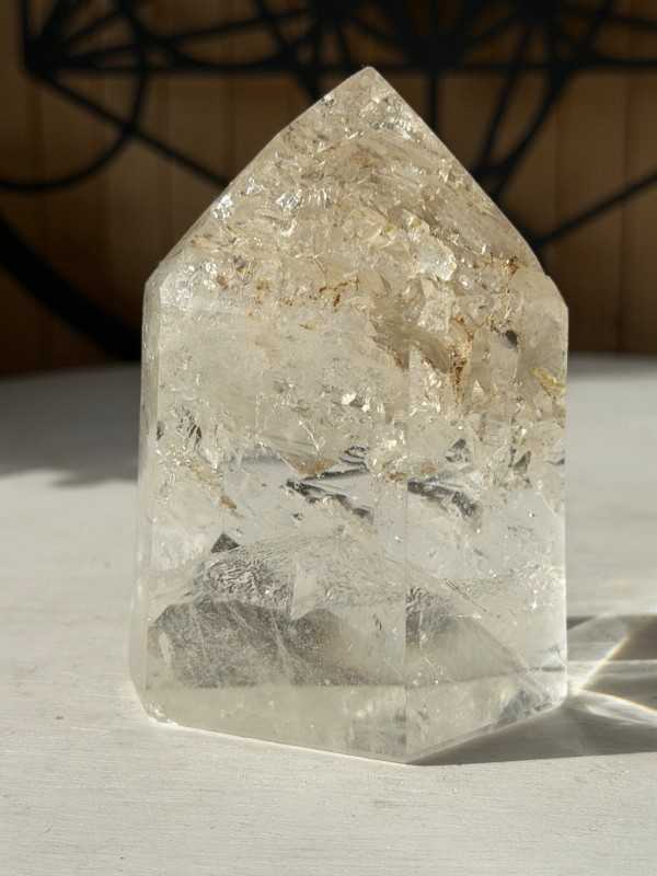 Pointe de quartz à fenêtres (0.262kg)