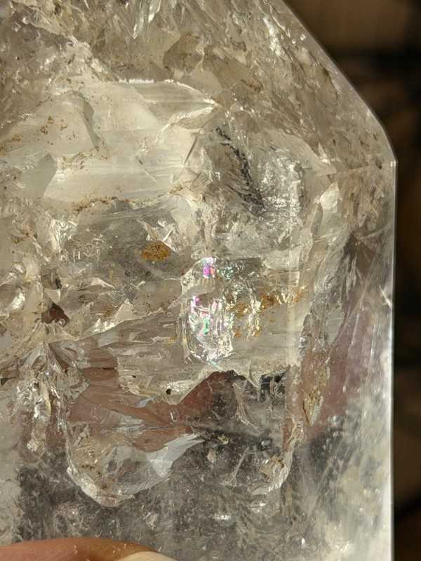 Pointe de quartz à fenêtres (0.262kg)