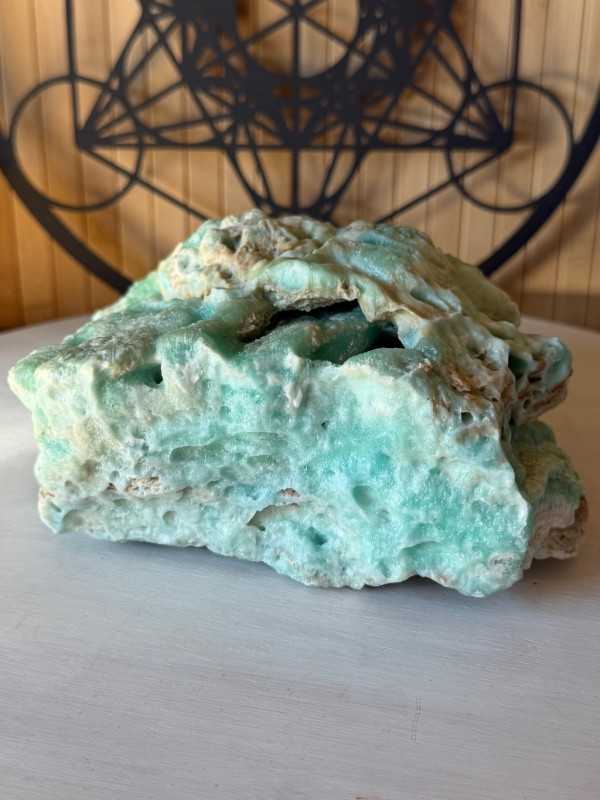 Aragonite bleue brute (2.14kg)