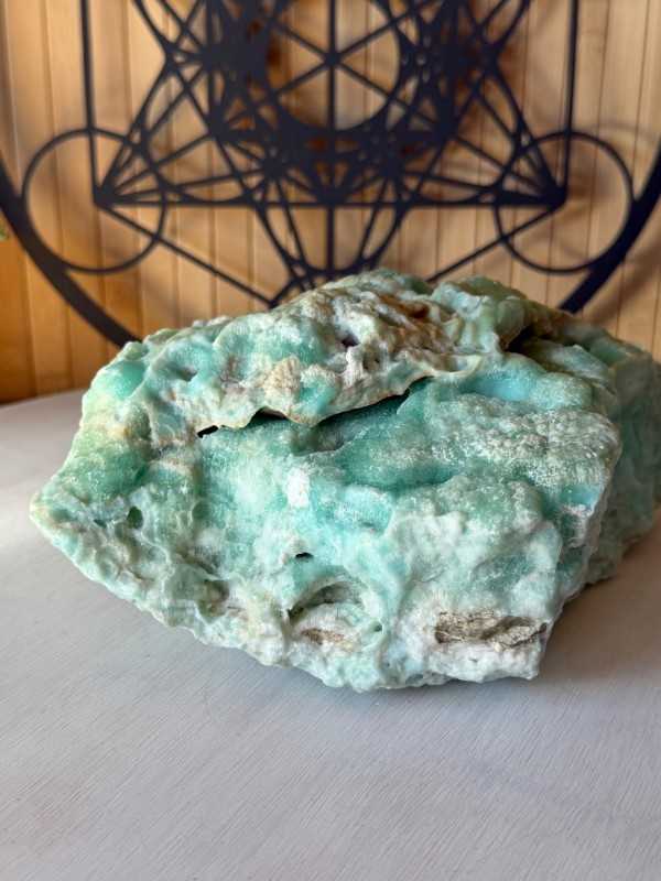Aragonite bleue brute (2.14kg)