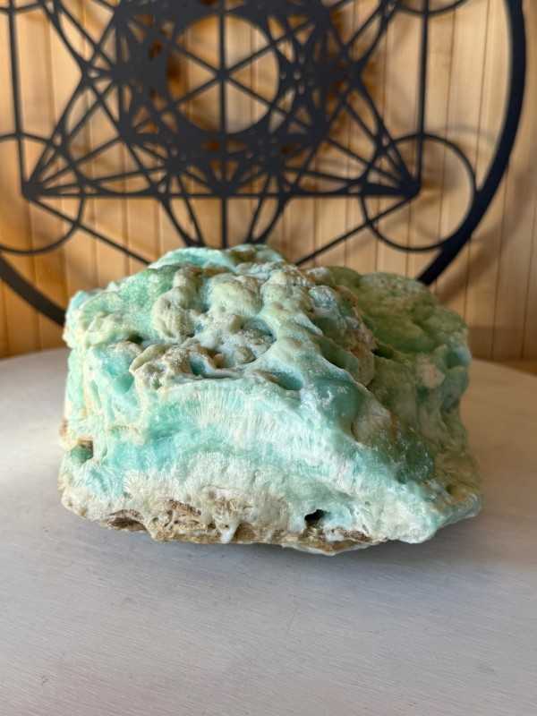 Aragonite bleue brute (2.14kg)