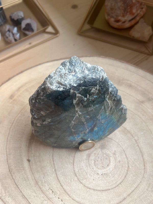 Labradorite une face polie (1,31 Kg)