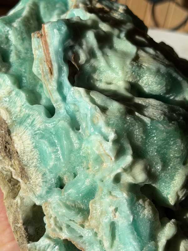 Aragonite bleue brute (2.14kg)