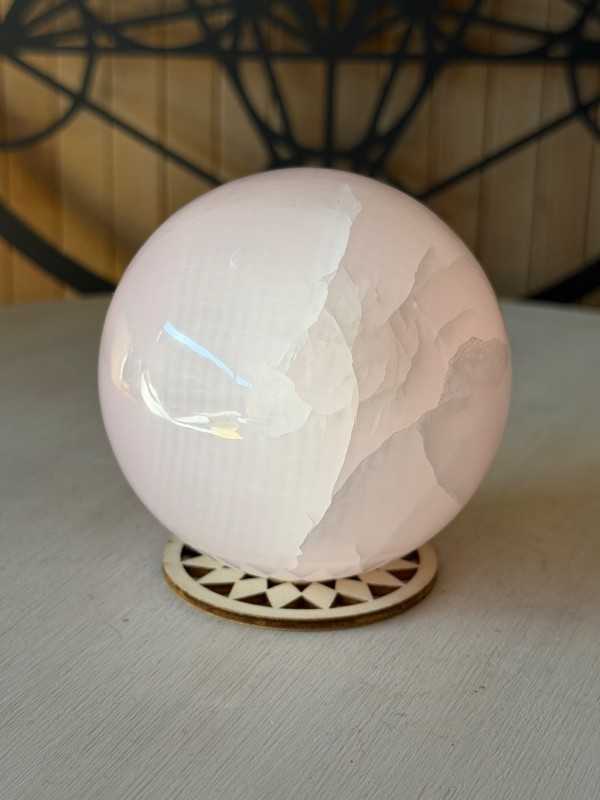 Sphère Manganocalcite (0.51kg)