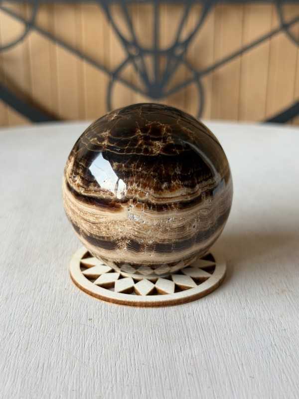 Sphère en aragonite (0.19kg)