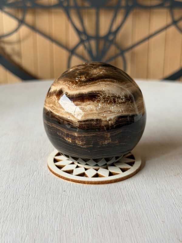 Sphère en aragonite (0.205kg)