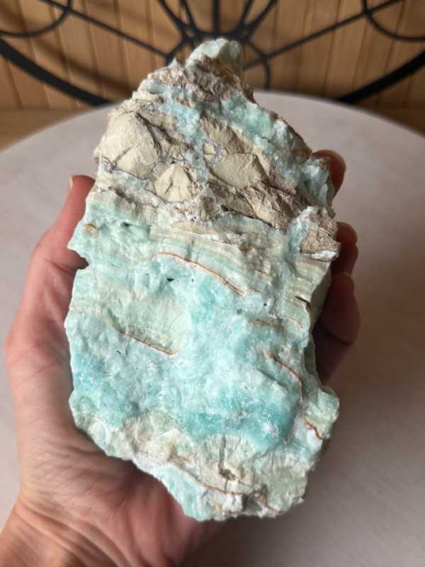 Aragonite bleue (0.585kg)