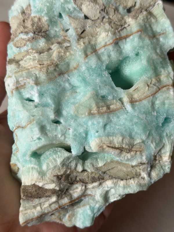 Aragonite bleue (0.585kg)