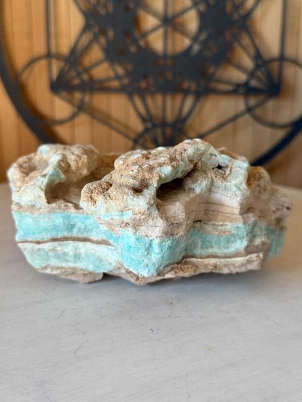 Aragonite bleue (5.5kg)