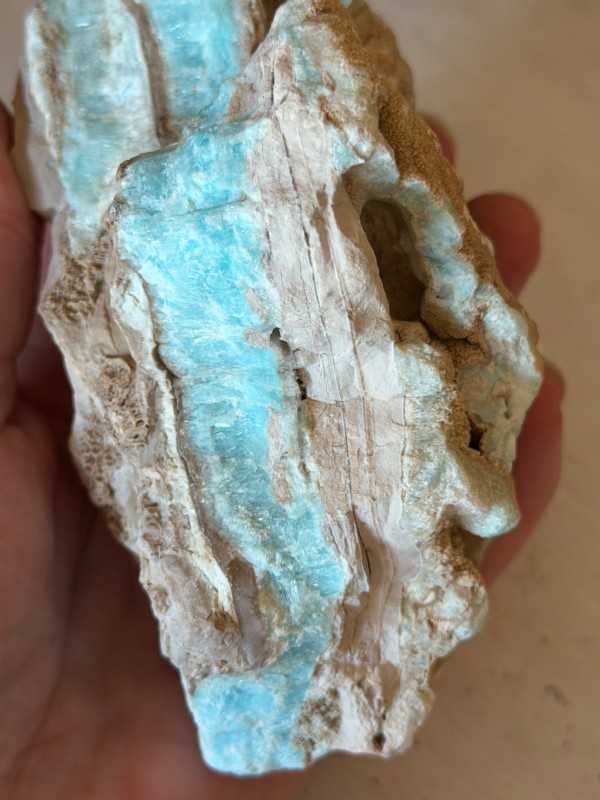 Aragonite bleue (5.5kg)