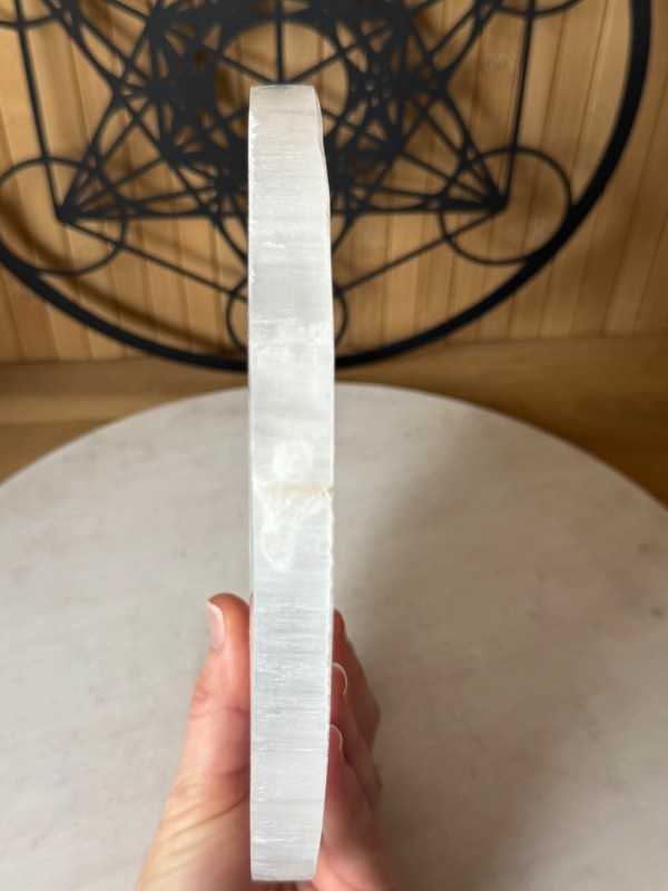 Disque en sélénite (1.15kg)