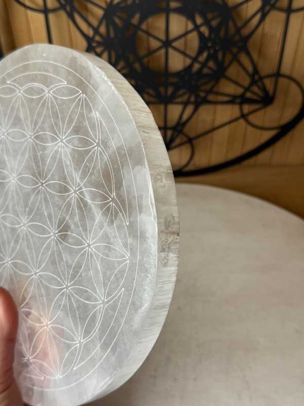 Disque en sélénite (1.15kg)