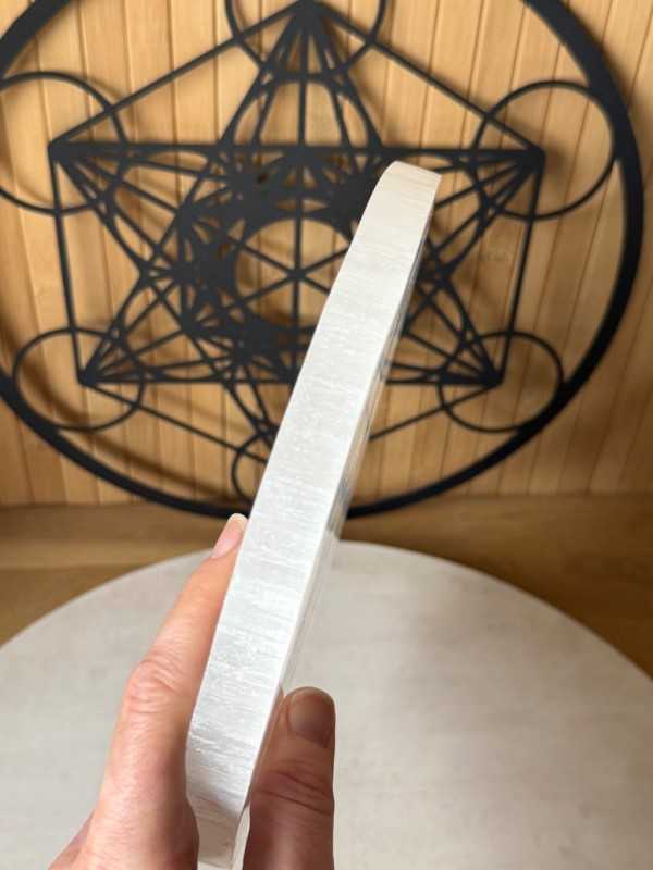 Disque en sélénite (1.15kg)