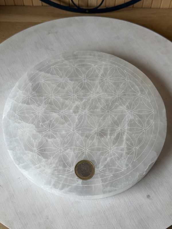 Disque en sélénite (1.15kg)