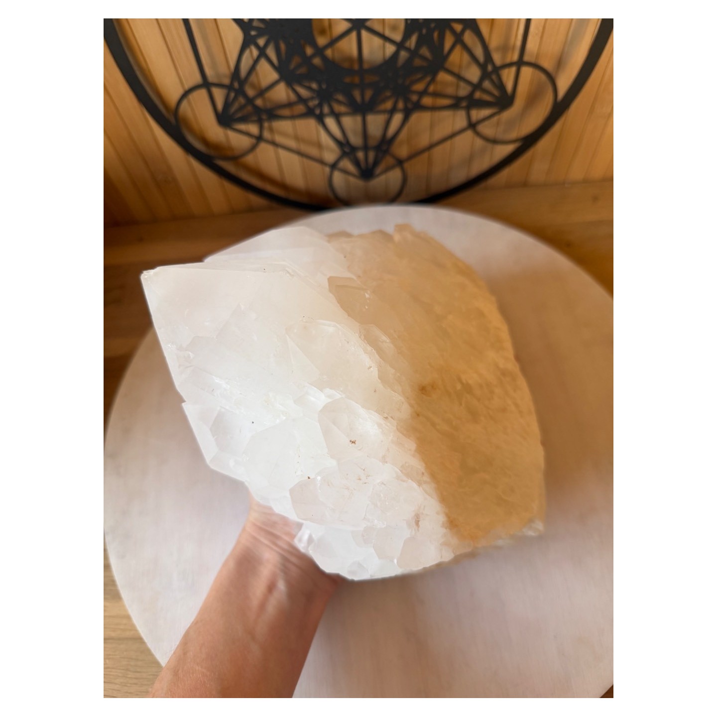 Amas de quartz (3.58kg)