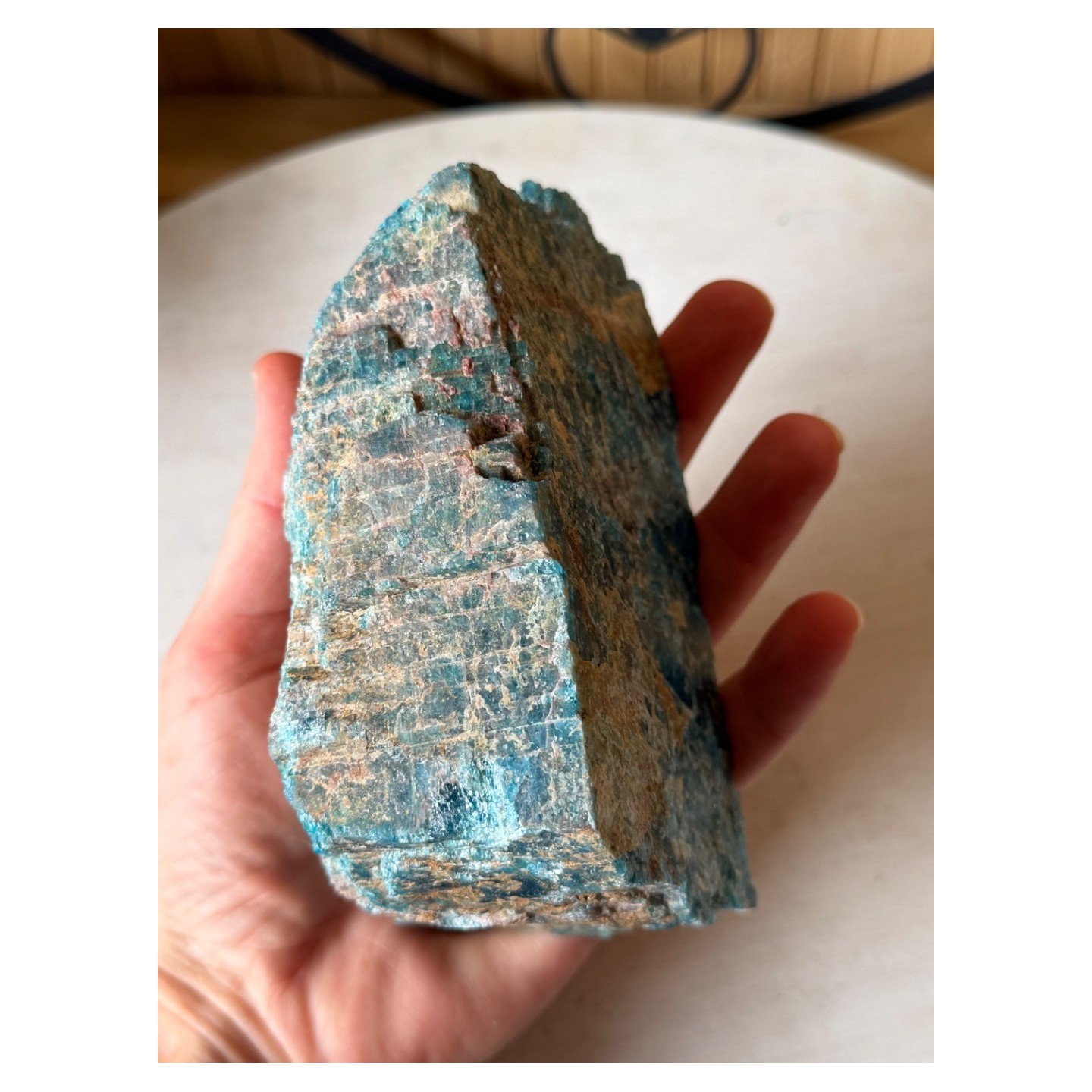 Apatite bleue (1.17kg)