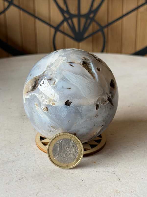 Sphère en agate (0.355kg)