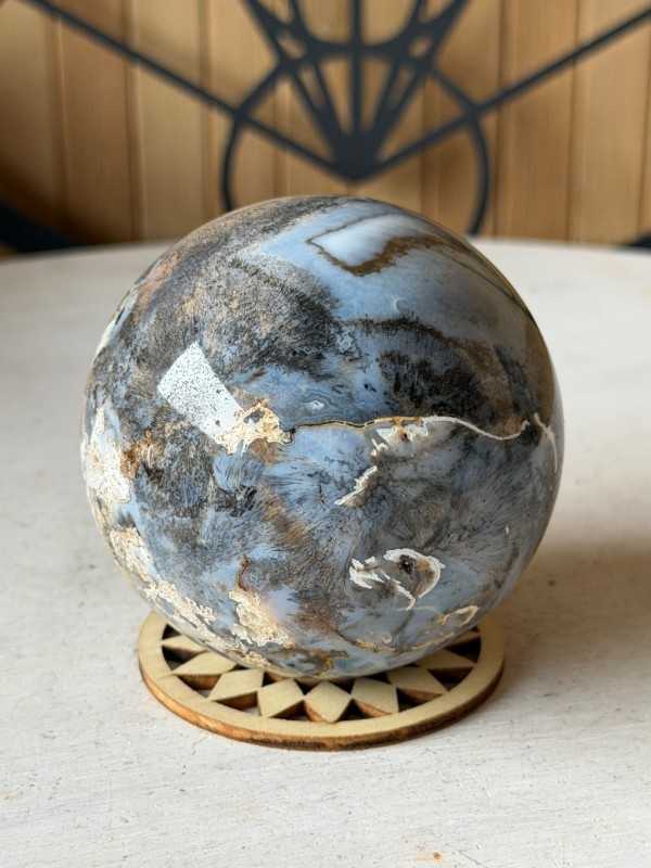 Sphère en agate (0.3kg)